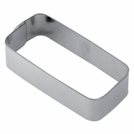 ARO INOX RECTANGULAR LISO 80x38x20 X19
