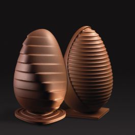 MOLDE PASCUA TERMOFORMADO KT90 HUEVO STRIPE