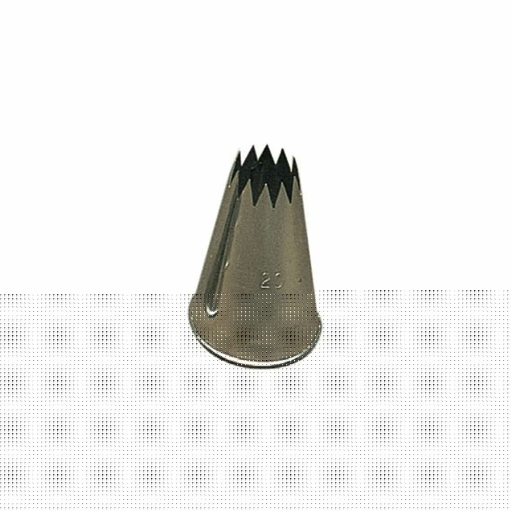 16MM BOQUILLA RIZADA DE ACERO INOX