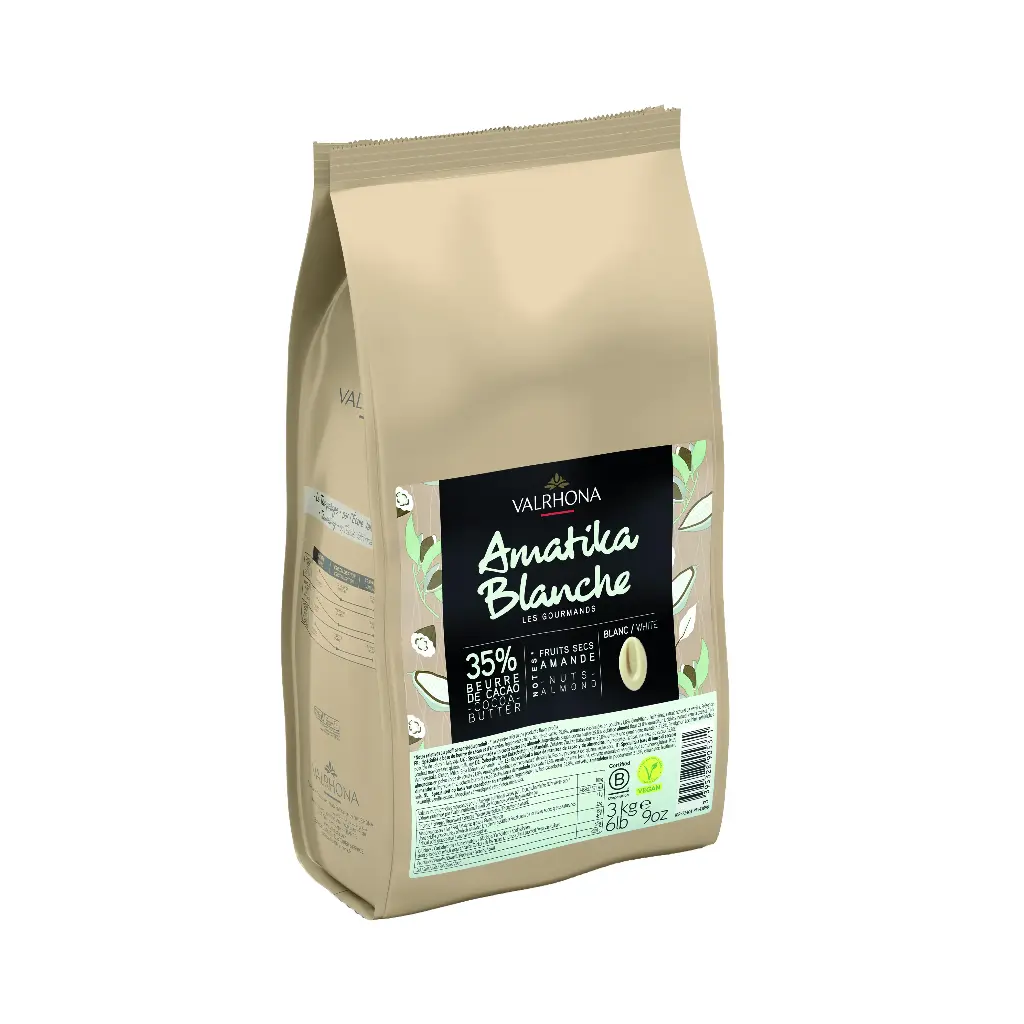 AMATIKA BLANCO 35% VEGANO 3KG.