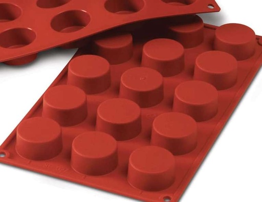 [PAV-FR024] MOLDE SILICONA ROJO 175x300 FORMAFLEX FR024 PETIT FOUR 22ML