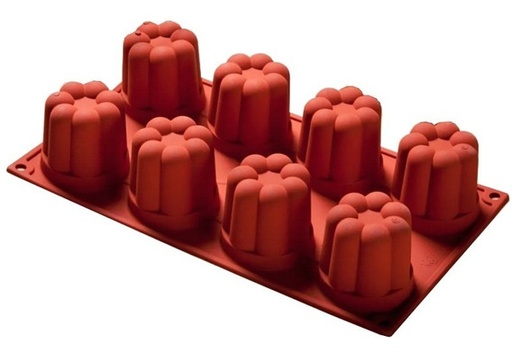 [PAV-FR035] MOLDE SILICONA ROJO 175x300 FORMAFLEX FR035 BAVARESE 110ML