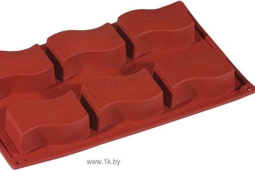 [PAV-FR036] MOLDE SILICONA ROJO 175x300 FORMAFLEX FR036 ONDE 85ML