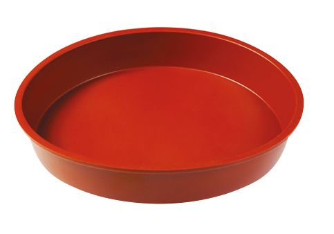 [PAV-FRT003] MOLDE SILICONA TORTA REDONDO ROJO FRT003