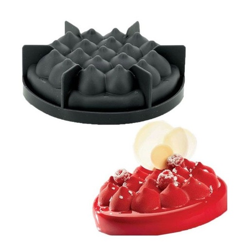 [PAV-KE029] MOLDE SILICONA TORTA PAVOCAKE KE029 PUFFY