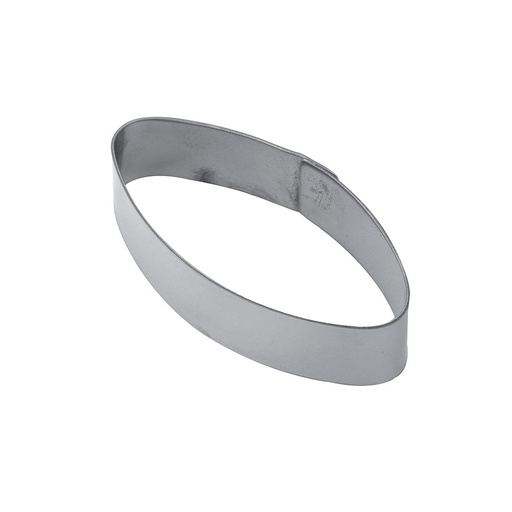 [PAV-X17] ARO INOX ALMENDRA LISO 4,3X8,8CM X17