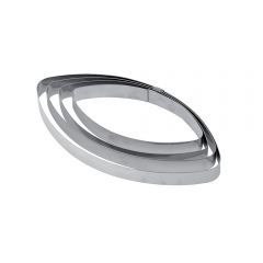 [PAV-X26] ARO INOX ALMENDRA LISO 176x86x20 X26