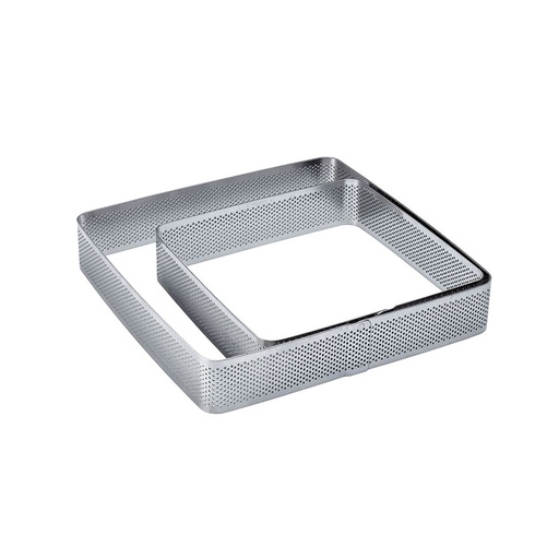 [PAV-XF05] ARO INOX CUADRADO CON ANGULOS REDONDOS 15X3,5CM XF05
