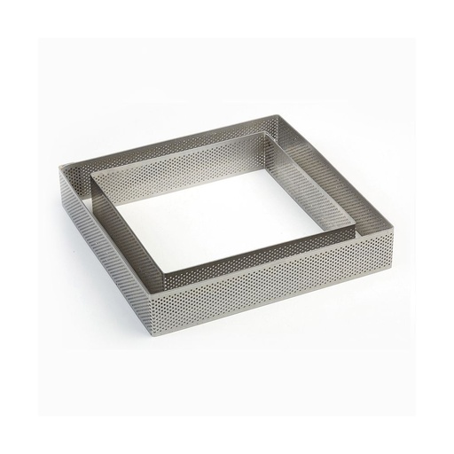 [PAV-XF191935] ARO INOX CUADRADO 19X19X3.5CM XF191935