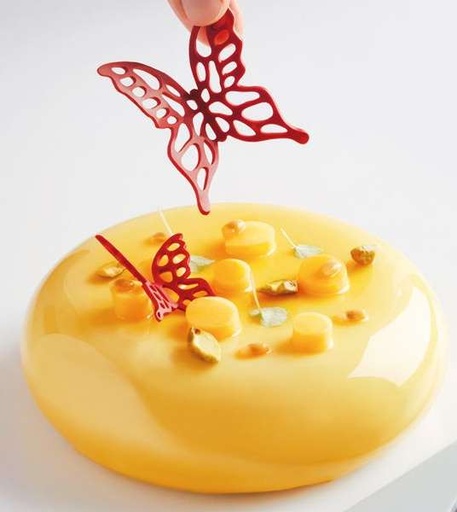 [PAV-GG051] MOLDE GOURMAND SILICONA GG051 MARIPOSA S