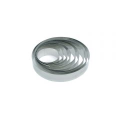 [PAV-X3918] ARO INOX LISO CIRCULO 18X4CM X3918