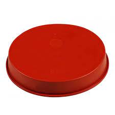 [PAV-FRT002] MOLDE SILICONA TORTA REDONDO ROJO FRT002