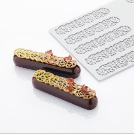 [PAV-PR003] MOLDE SILICONA HOJAS ECLAIR