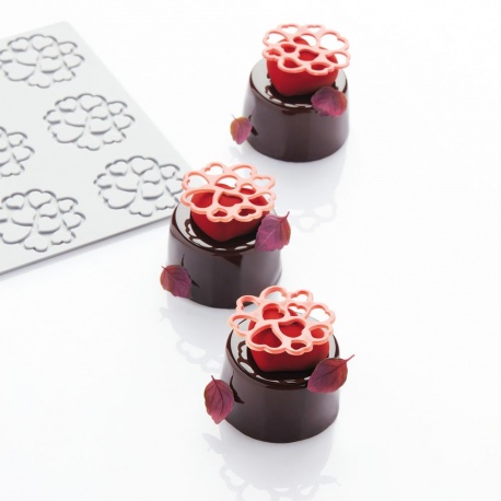 [PAV-PR008] MOLDE SILICONA CORAZONES REDONDEADOS