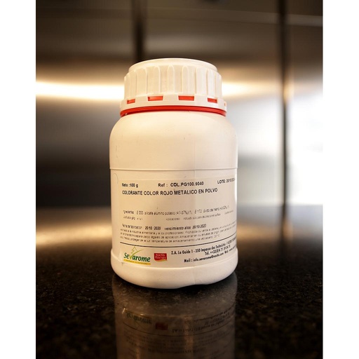 [SEV-9040] COLORANTE BRILLANTE ROJO 100GR